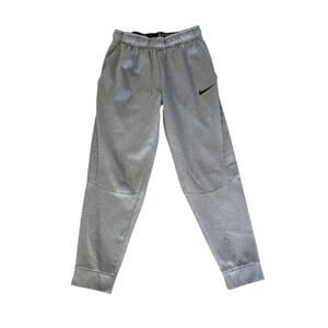 Nike Dri-Fit Sweatpant Joggers Gray Mens S Adjustable Waist Pullon Pants